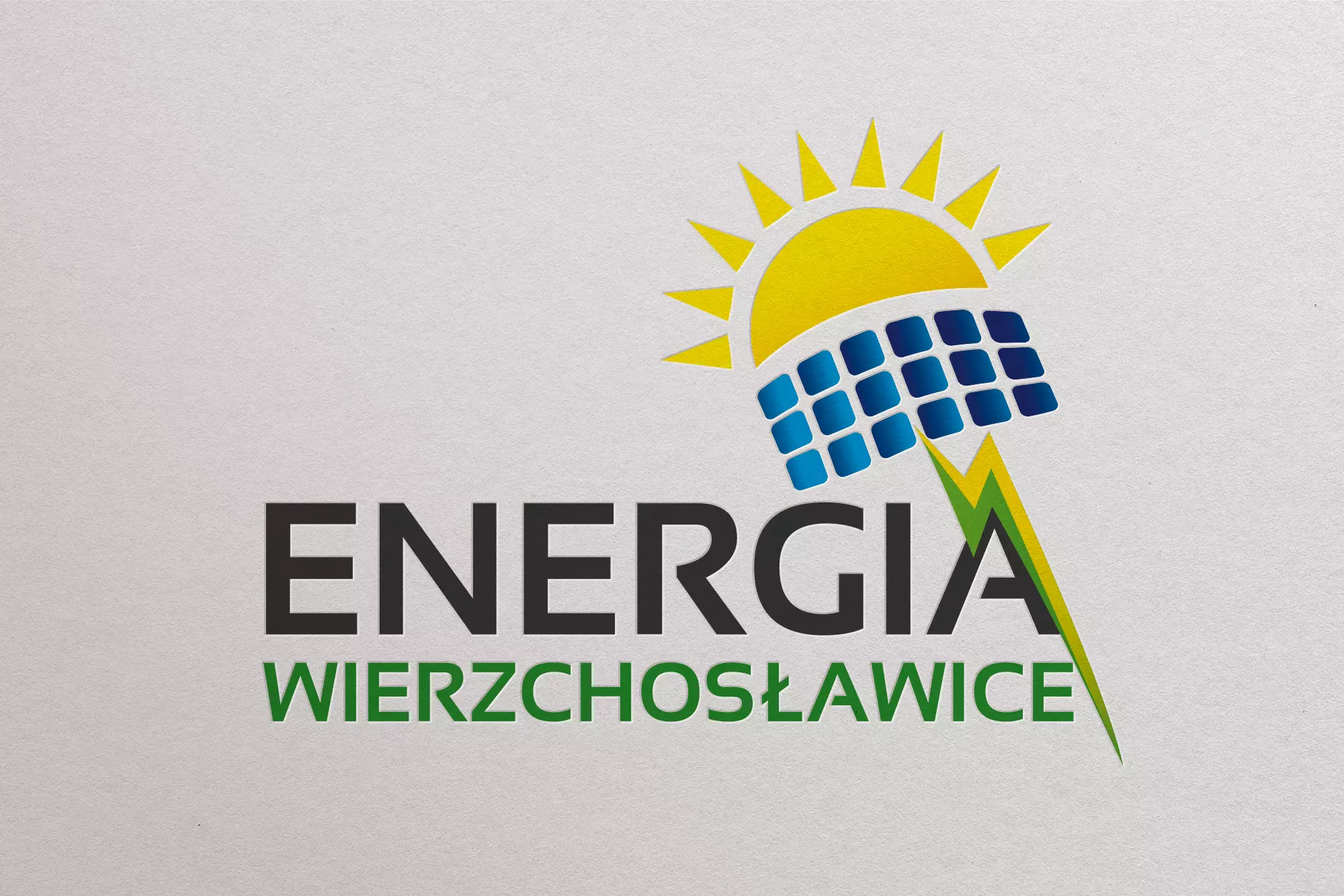 Energia Wierzchosławice - wizualizacja loga